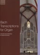 Bach Transcriptions for Organ Organ sheet music cover